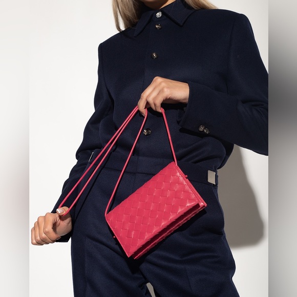 New Bottega Veneta Intrecciato Mini Wallet on strap - Picture 7 of 7